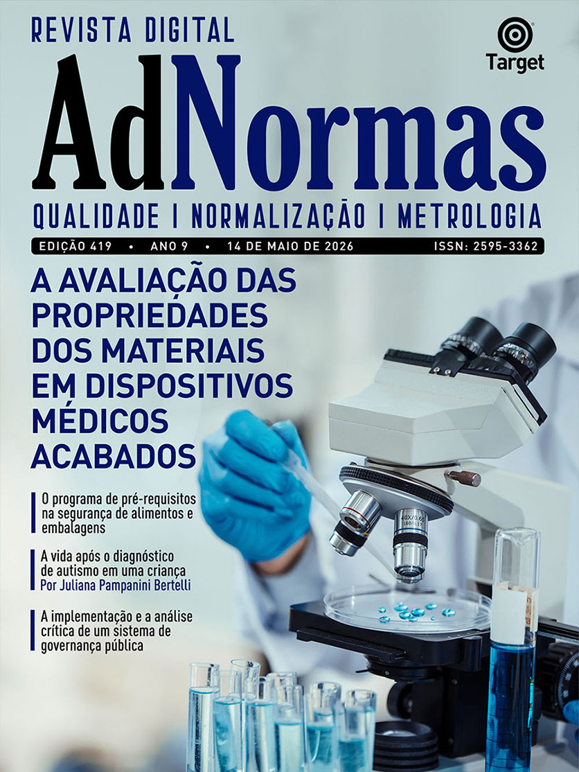 Capa atual da Revista Adnormas